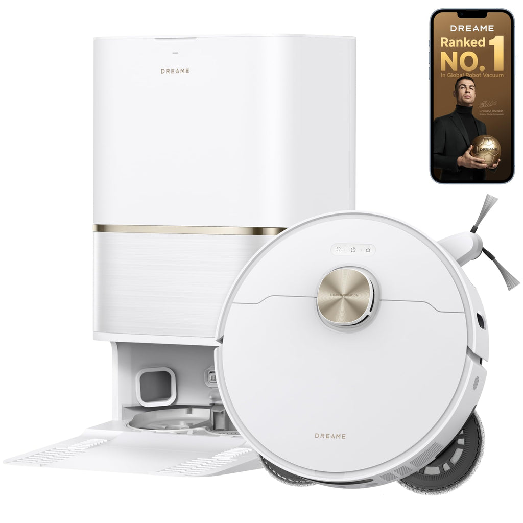 dreame L50s Pro Ultra Robot Vacuum and Mop with 100°C Mop Self-Cleaning