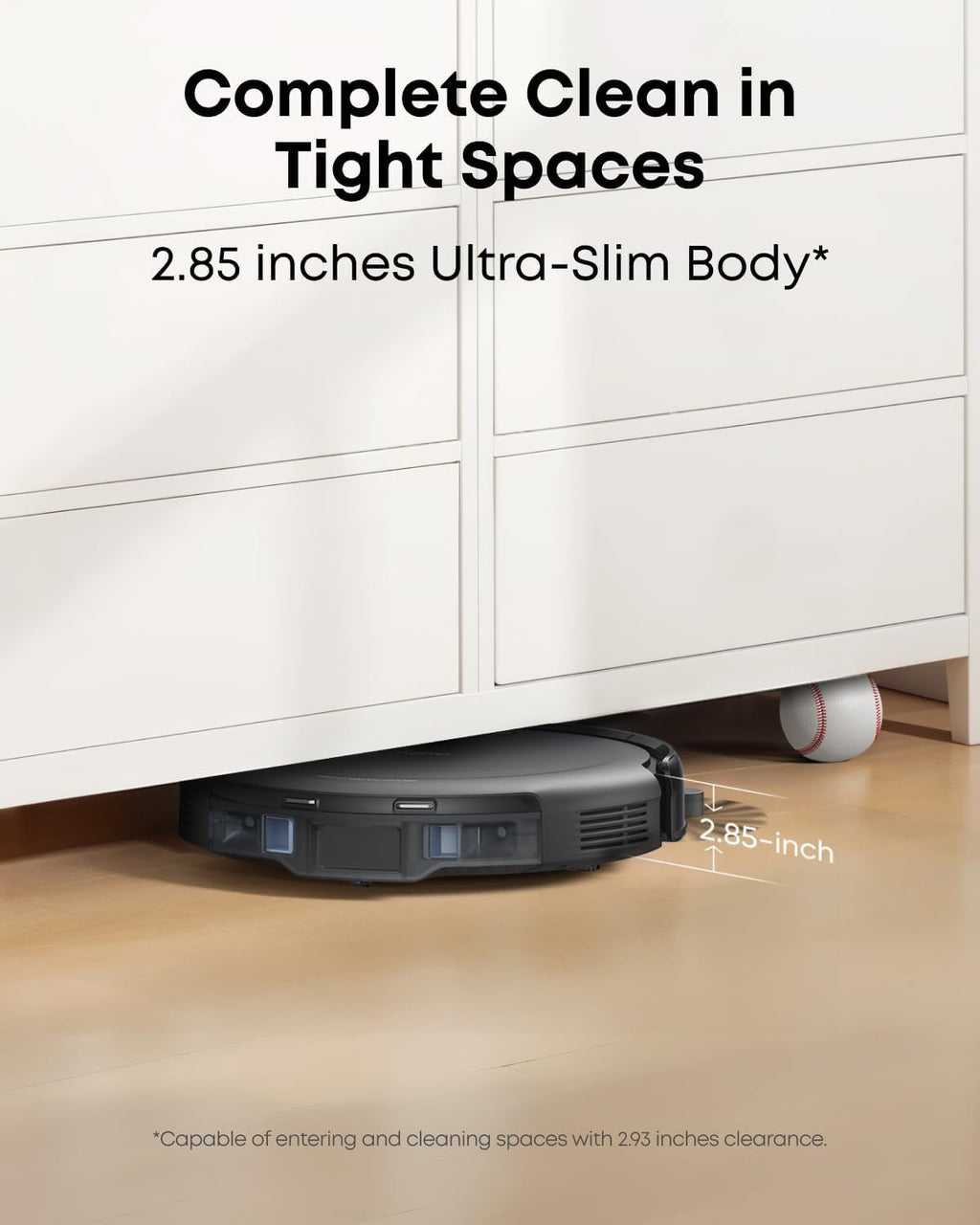 eufy Robot Vacuum Cleaner, C10, Self Emptying,8 Weeks Hands Free