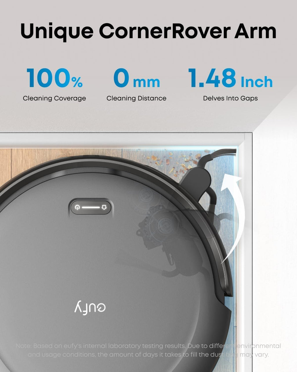 eufy Robot Vacuum Cleaner, C10, Self Emptying,8 Weeks Hands Free
