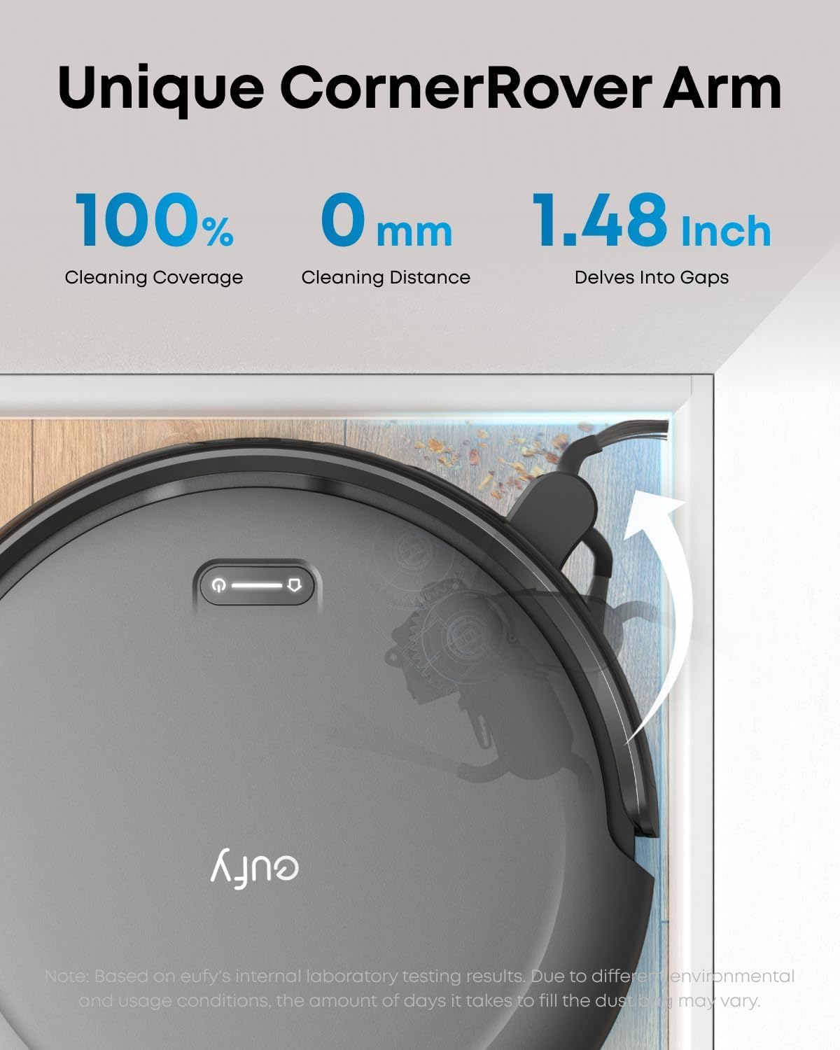 eufy Robot Vacuum Cleaner, C10, Self Emptying,8 Weeks Hands Free