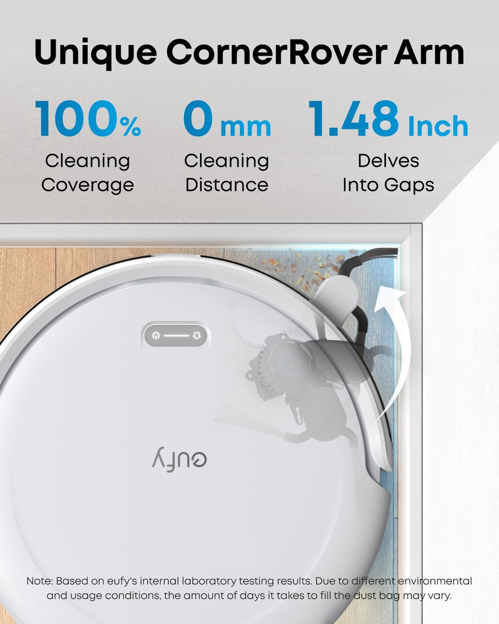 eufy Robot Vacuum Cleaner, C10, Self Emptying,8 Weeks Hands Free