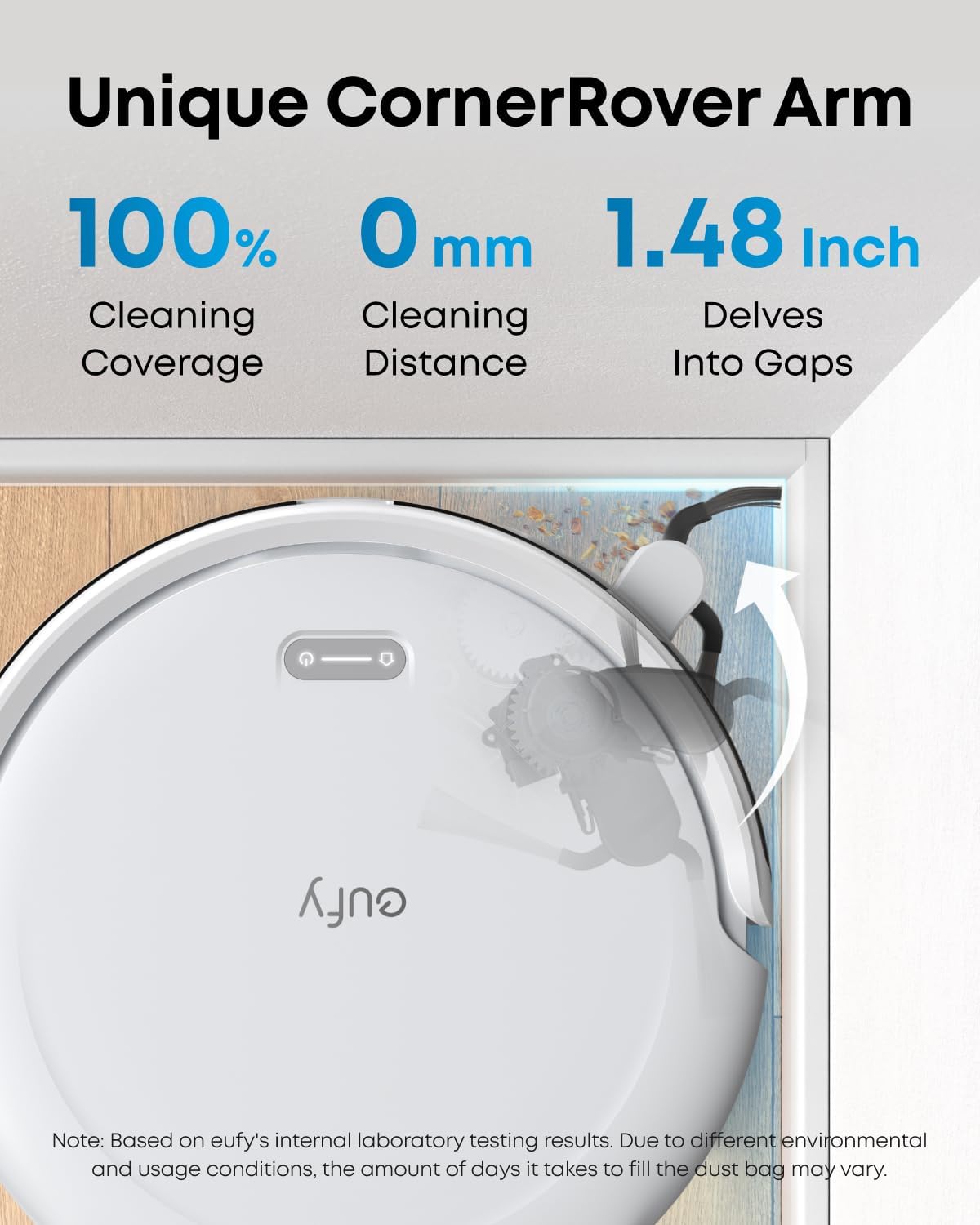 eufy Robot Vacuum Cleaner, C10, Self Emptying,8 Weeks Hands Free