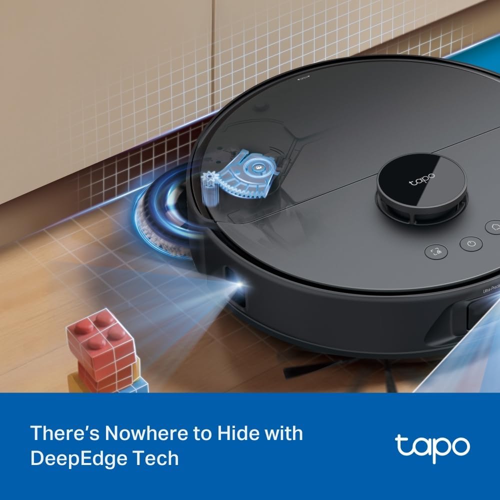Tapo RV50 Pro Omni 15000Pa Robot Vacuum Cleaner with Mop, All in One Dock