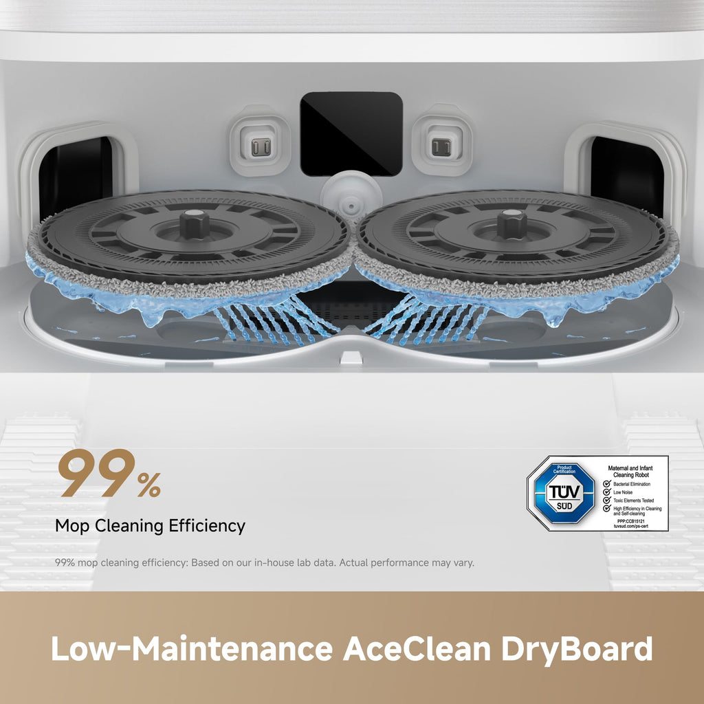 dreame L50s Pro Ultra Robot Vacuum and Mop with 100°C Mop Self-Cleaning