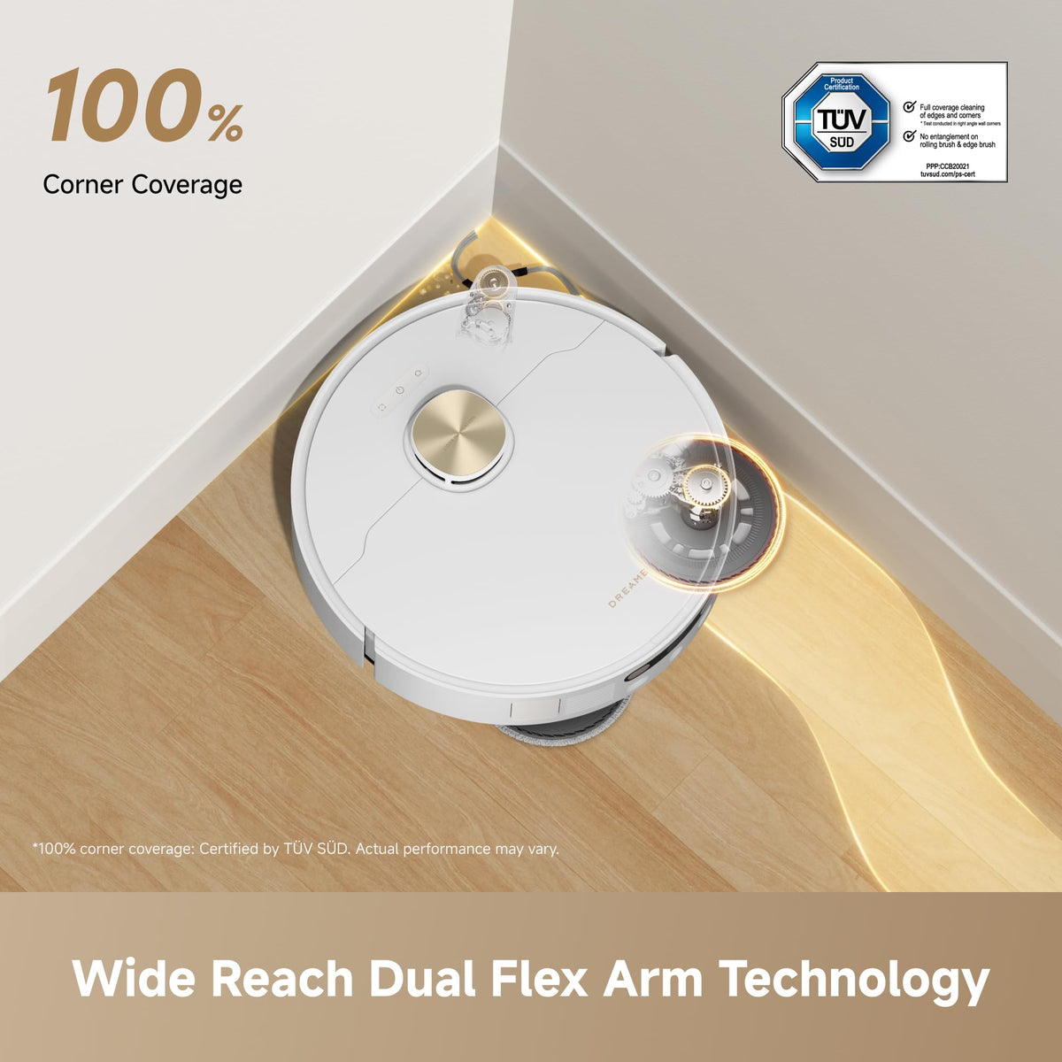 dreame L50s Pro Ultra Robot Vacuum and Mop with 100°C Mop Self-Cleaning