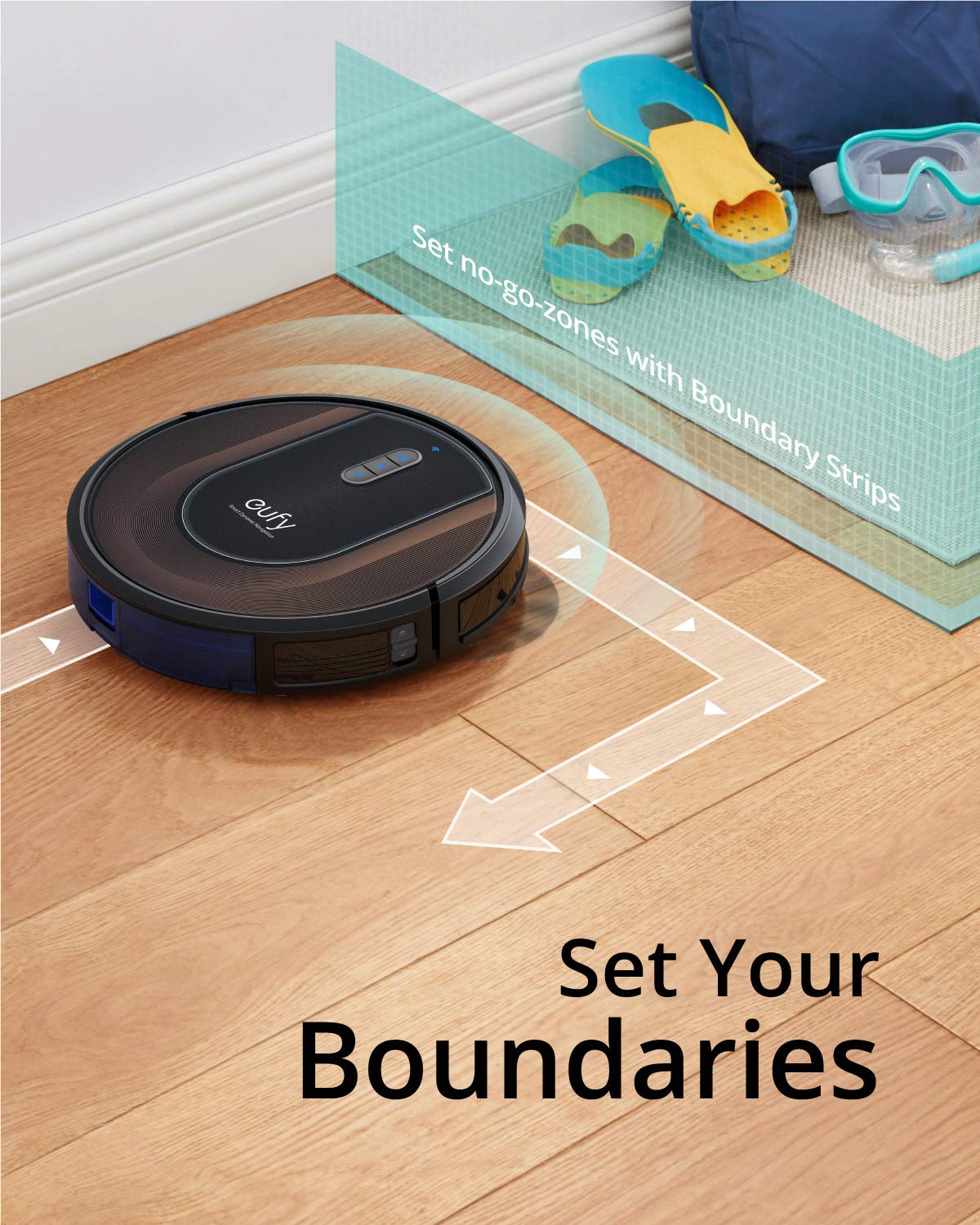 eufy Robot Vacuum Cleaner, C10, Self Emptying,8 Weeks Hands Free