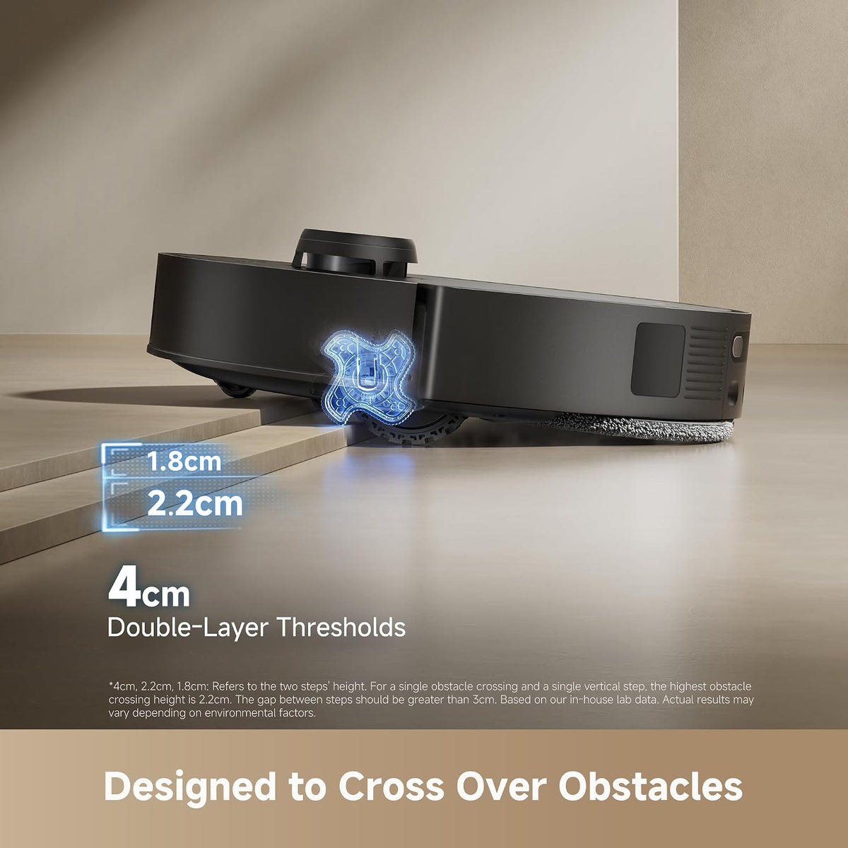 dreame L50s Pro Ultra Robot Vacuum and Mop with 100°C Mop Self-Cleaning