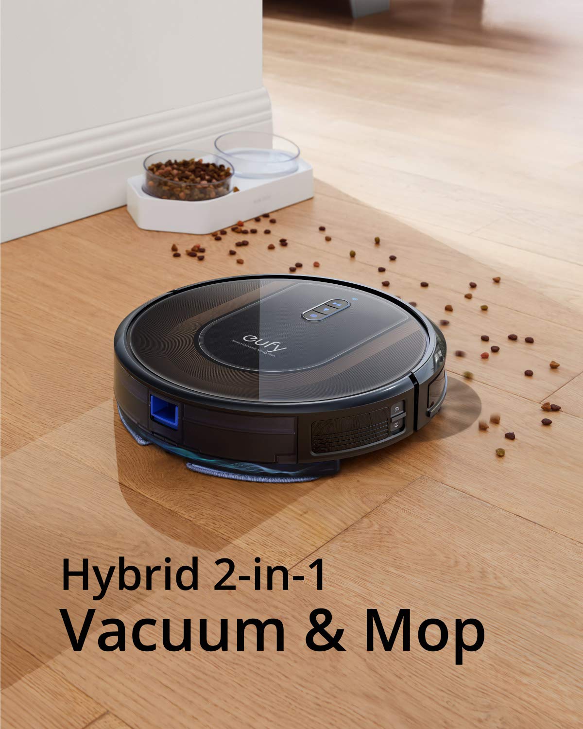 eufy Robot Vacuum Cleaner, C10, Self Emptying,8 Weeks Hands Free