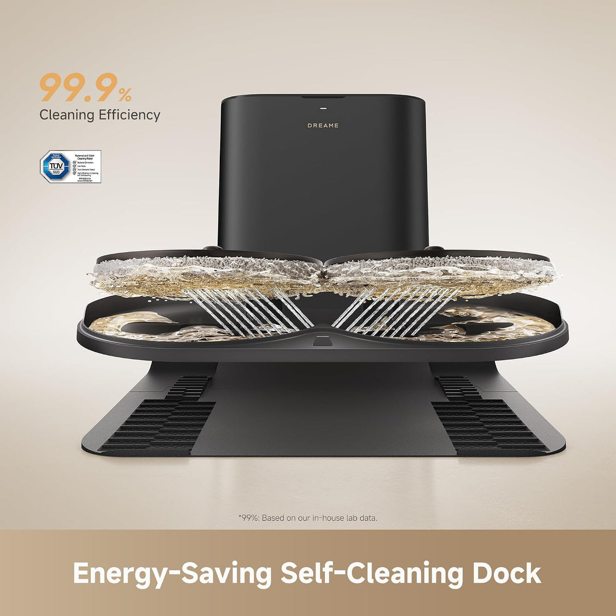 dreame L50s Pro Ultra Robot Vacuum and Mop with 100°C Mop Self-Cleaning