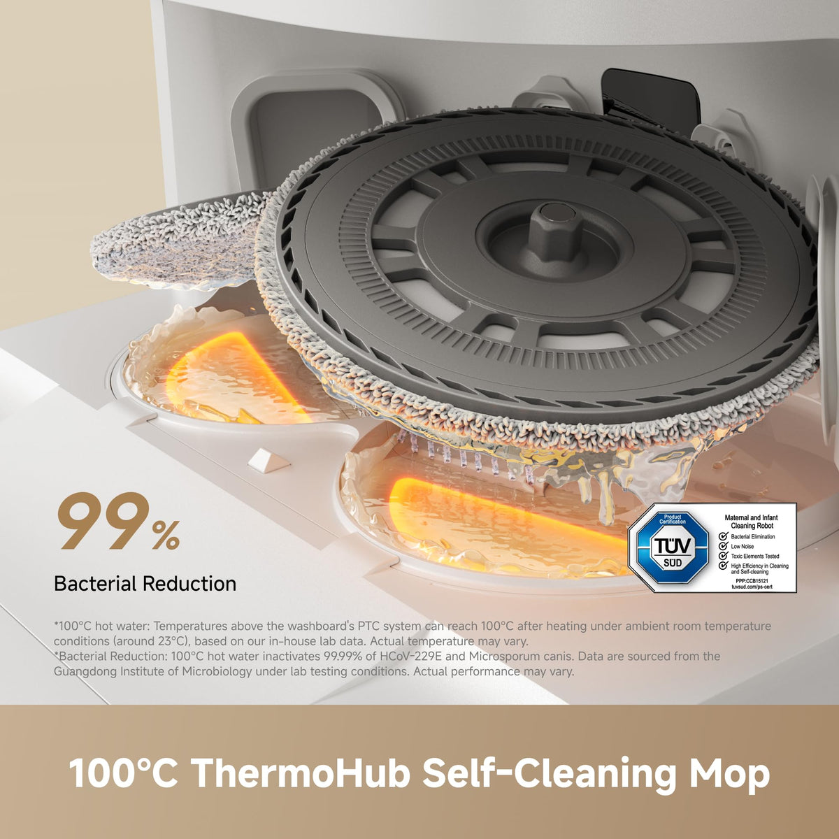 dreame L50s Pro Ultra Robot Vacuum and Mop with 100°C Mop Self-Cleaning