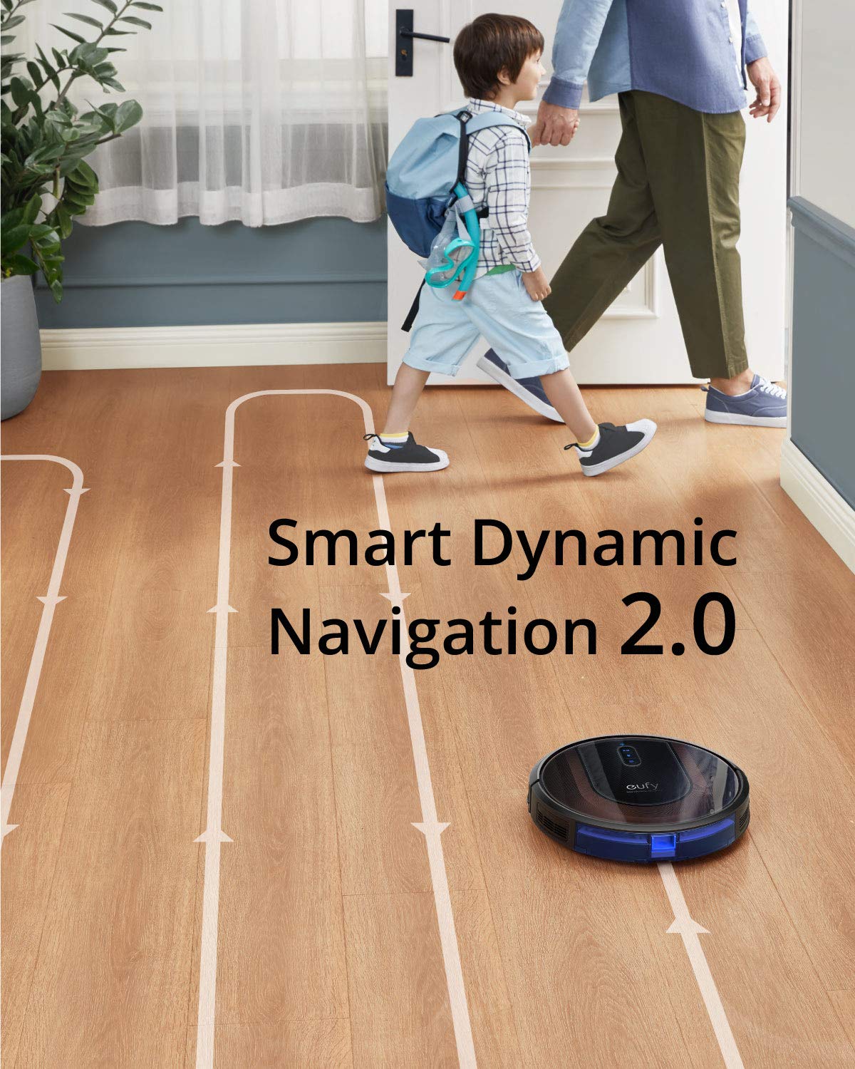 eufy Robot Vacuum Cleaner, C10, Self Emptying,8 Weeks Hands Free