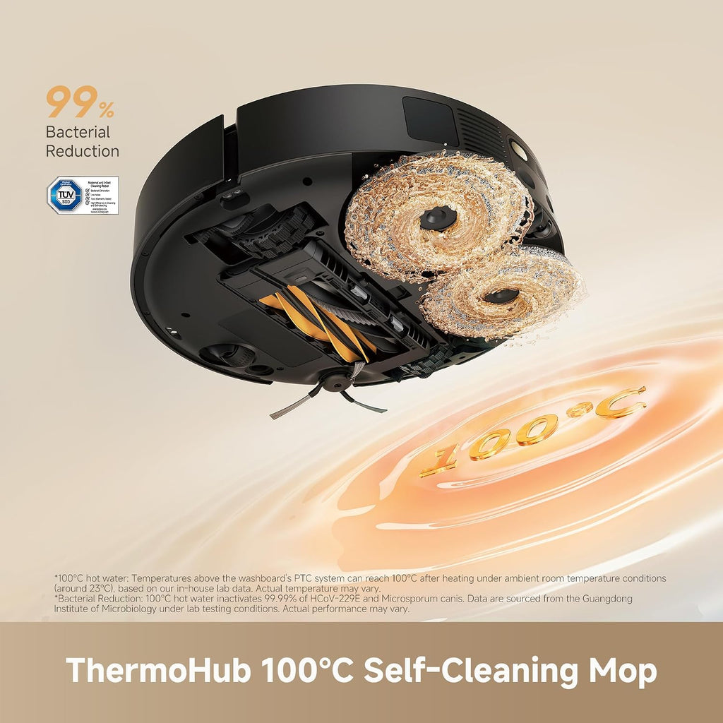 dreame L50s Pro Ultra Robot Vacuum and Mop with 100°C Mop Self-Cleaning